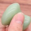 Uonlytech Ice Roller 2Pcs Facial Tools, Green Jade Quartz Massage Rollers Stones Scraping Massage Tool for Women Home Spa view 4