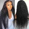 Deep Wave Lace Front Wigs Human Hair 13x4 Deep Wave Frontal Wig with Baby Hair 180% Density Deep Wave Wigs for Black Women Curly Lace Front Wig Human Hair Pre Plucked Hairline (Deep Wave Wig, 20 Inch) view 1