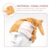 Beaupretty Cartoon Coral Fleece Hair Dry Cap for Boys and Girls Soft Absorbent Quick Drying Towel Hat Lightweight and Comfortable Bath Wrap for Home and Travel Use view 2