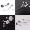 Bloomfall Clear Piercing Disc For Bump, Pressure Silicone Earrings For Keloids Healing Pads Belly Button Piercing Kit Nose Bump Treatment (9MM 100PCS) view 4