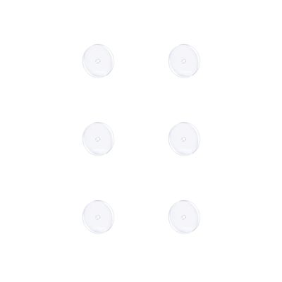 Clear Piercing Disc for Piercing Bump,Pressure Silicone Earrings for Keloids Healing Pads Belly Button Piercing Kit Nose Piercing Bump Treatment (5MM 6PCS)