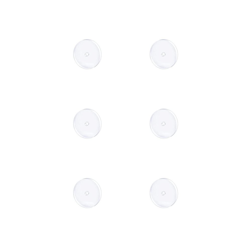 Clear Piercing Disc for Piercing Bump,Pressure Silicone Earrings for Keloids Healing Pads Belly Button Piercing Kit Nose Piercing Bump Treatment (5MM 6PCS)