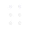 Clear Piercing Disc for Piercing Bump,Pressure Silicone Earrings for Keloids Healing Pads Belly Button Piercing Kit Nose Piercing Bump Treatment (5MM 6PCS) view 1