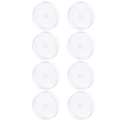 Bloomfall Clear Piercing Disc For Piercing Bump,Pressure Silicone Earrings For Keloids Healing Pads Belly Button Piercing Kit Nose Piercing Bump Treatment (9MM 8PCS)