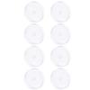 Bloomfall Clear Piercing Disc For Piercing Bump,Pressure Silicone Earrings For Keloids Healing Pads Belly Button Piercing Kit Nose Piercing Bump Treatment (9MM 8PCS) view 1