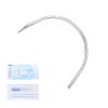 DJCIW 20PCS 14G Curved Piercing Needles,Stainless Steel Disposable Precision Sterilized Curved Piercing Needle for Ear Tragus Helix Nose Belly Eyebrow Labret Piercing view 1