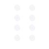 Bloomfall Clear Disc for Bump, Silicone Earrings for Keloids Healing Pads, Belly Button Piercing Kit, Nose Treatment (5MM 8PCS) view 1
