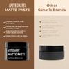 Apothecary 87 Matte Paste | Matte Finish, Medium Hold, Light Weight Hair Styling Paste | Creates Volume, Texture & Hold | All Hair Types | Premium Formulation | 50ml view 4