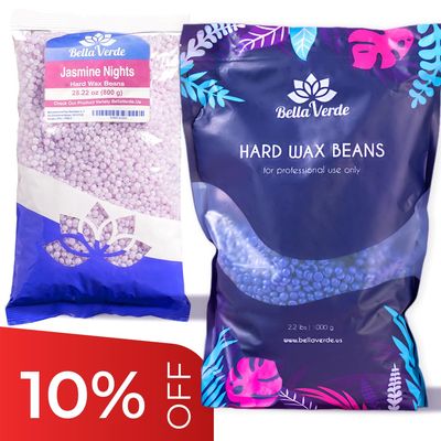 Bella Verde Wax Beans - Hard Wax Beads for Women and Men -Hot Wax for Brazilian Body Legs Eyebrows Face Lips Armpits
