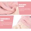 Beaupretty Cartoon Coral Fleece Hair Drying Hat for Boys and Girls Super Absorbent Hair Towel Wrap Quick-Dry Design Comfortable Elastic Band view 2