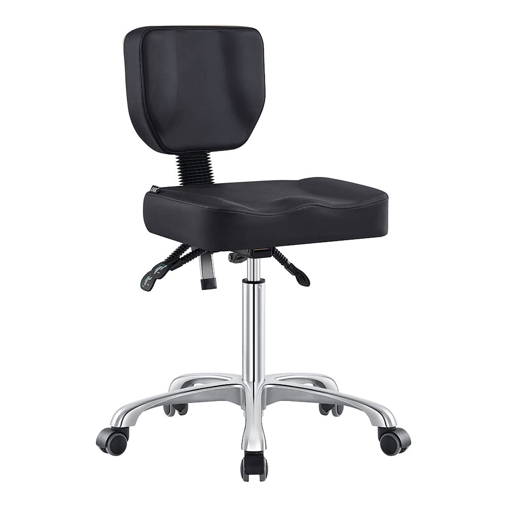 Dir Medical Stool Dentist Salon Roller Technician Stool with Wheels Cadence