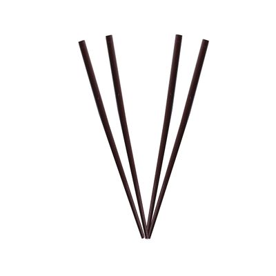 2 Sets of Wooden Hair Sticks Chopsticks (Brown)