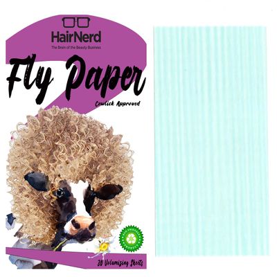 HairNerd Fly Paper Volumizing Sheets | Dehydrated Mousse