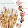 400 Pcs 6-Inch Long Cotton Swabs with Wooden Sticks  Ideal for Oil Makeup, Gun Applicators, Eye Ears Eyeshadow Brush and Remover Tool Electronic Cleaning & Pet Care view 2