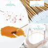 400 Pcs 6-Inch Long Cotton Swabs with Wooden Sticks  Ideal for Oil Makeup, Gun Applicators, Eye Ears Eyeshadow Brush and Remover Tool Electronic Cleaning & Pet Care view 3