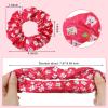 Potchen 36 Pcs Dental Hygienist Gifts - Makeup Bags, Hair Scrunchies, Tooth-Shaped Key Chains, Hair Holder for Women and Dental Assistants view 3
