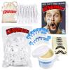 Kenashii Nose Waxing Kit and 60 Grip n' Rip Nasal Wax Applicators Bundle, 100g of Wax, 12 Mustache Protectors, Balm Wipes and Radical Carry Bag, Total of 84 Applicators view 1