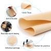 15pcs Tattoo Fake Skins - Yugui Practice Skin for Microblading Tattoo Training & Supplies (7.4"x5.6", 1.3mm Thick) Realistic Texture Beginner-Friendly Double Sides for Artists & Kits view 3
