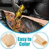 15pcs Tattoo Fake Skins - Yugui Practice Skin for Microblading Tattoo Training & Supplies (7.4"x5.6", 1.3mm Thick) Realistic Texture Beginner-Friendly Double Sides for Artists & Kits view 4