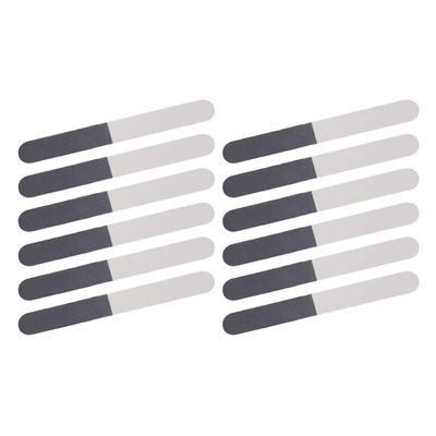 Beaupretty 12pcs Nail Polishing Strips for Professional Manicure and Pedicure Soft Sponge Buffer for Nail Care Efficient Filing and Smoothing Lightweight and Portable Files for Home and Salon