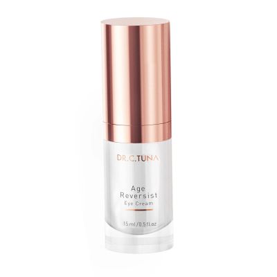 FARMASi Dr. C. Tuna Age Reversist Eye Cream, Anti-Wrinkle & Hydrating Eye Treatment with Sea Water & Hydrolyzed Algin, Smooths Dark Circles, Brightens, Moisturizes Sensitive Skin, 0.5 fl. oz. / 15 ml