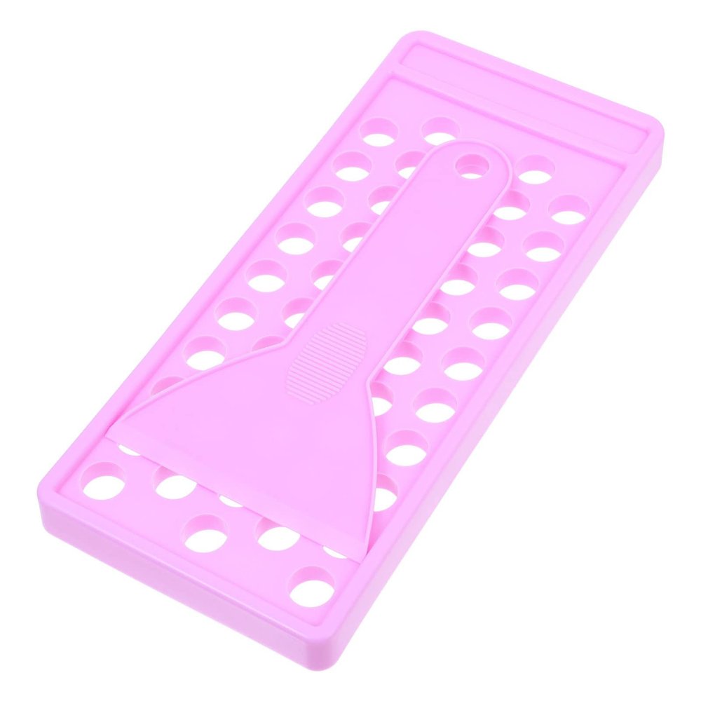 FOMIYES Lipstick Tube Molds Lipstick Filling Trays Containers Smooth Surface Reusable