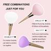 Makeup Brush Covers, Make up Brush Holders for Travel and Home Storage, Reusable Silicone Organizer Case for Brushes, 6 Pack Dustproof Brush Protector Guards Caps Gift for Makeup Lover and Wife view 2