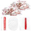200 Pieces Hotel Vanity Kit Individually Wrapped Hotel Amenities Disposable Travel Size Hotel Hospitality Supplies, Each Includes 2 Cotton Pads 4 Cotton Swabs Nail File for Motels Makeup Toiletries view 1