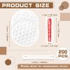 200 Pieces Hotel Vanity Kit Individually Wrapped Hotel Amenities Disposable Travel Size Hotel Hospitality Supplies, Each Includes 2 Cotton Pads 4 Cotton Swabs Nail File for Motels Makeup Toiletries view 2
