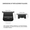 FX707Z Replacement DLC 2.0 Trimmer Blade Compatible with BaByliss FX787 & FX726 Trimmer,Compatible with BaByliss DLC 2.0 Trimmer Blade,Black view 4