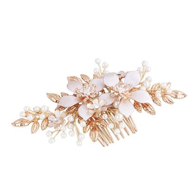 KALLORY Wedding Bridal Hair Comb Crystal Hair Accessories for Bride Elegant Clip for Weddings Parties and Special Occasions