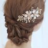 KALLORY Wedding Bridal Hair Comb Crystal Hair Accessories for Bride Elegant Clip for Weddings Parties and Special Occasions view 3