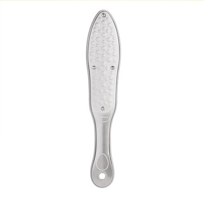 ARTIBETTER Professional File Scraper for Feet Double-Sided Exfoliating Tool Foot Dead Skin Remover Sunflower Design Grey