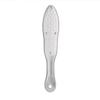 ARTIBETTER Professional File Scraper for Feet Double-Sided Exfoliating Tool Foot Dead Skin Remover Sunflower Design Grey view 1