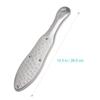 ARTIBETTER Professional File Scraper for Feet Double-Sided Exfoliating Tool Foot Dead Skin Remover Sunflower Design Grey view 2