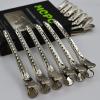 12 Pcs Metal Duckbill Hair Clips for Hair Sectioning Alligator Hair Clips for Styling Dividing Duck Bill Clips with Anti-Slip Holes Salon Barber Styling Tools view 1