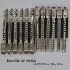 12 Pcs Metal Duckbill Hair Clips for Hair Sectioning Alligator Hair Clips for Styling Dividing Duck Bill Clips with Anti-Slip Holes Salon Barber Styling Tools view 3