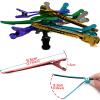 12 Pcs Metal Duckbill Hair Clips for Hair Sectioning Alligator Hair Clips for Styling Dividing Duck Bill Clips with Anti-Slip Holes Salon Barber Styling Tools view 2