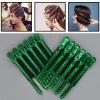 12 Pcs Metal Duckbill Hair Clips for Hair Sectioning Alligator Hair Clips for Styling Dividing Duck Bill Clips with Anti-Slip Holes Salon Barber Styling Tools view 3