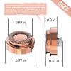 Flawless Replacement Heads Compatible with Finishing Touch Flawless Facial Hair Removal Gen 1 Rose Gold2PCS with Cleaning Brush and Storage Box view 3
