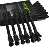 12 Pcs Metal Duckbill Hair Clips for Hair Sectioning Alligator Hair Clips for Styling Dividing Duck Bill Clips with Anti-Slip Holes Salon Barber Styling Tools view 1