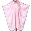 Iusmnur Barber Cape, Professional Hair Salon Cape with Adjustable Metal Clip, Shampoo Hair Cutting Cape for Barbers and Stylists - 55 x 63 inches (Pink) view 1