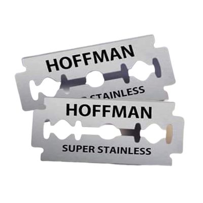 Double Edge Safety Razor Blades - (100 Count) Hi-Stainless Steel Razor Blades - Fits Most Safety Razors - Super Sharp for Close Shaves - Thailand Quality