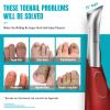 Toenail Clippers for Thick Nails for Seniors - Heavy Duty Toe Nail Clippers Kit with Long Handle for Men & Elderly with Inflexible Joints, Professional Nail Clippers Kit for Thickened Toenails (Red) view 3