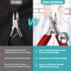 Toenail Clippers for Ingrown & Thick Toenails - Heavy Duty Toe Nail Clippers for Remove Side Ingrown Toenail with Angled Sharp Blades, Professional Pedicure Tool with Long Handle for Seniors & Men view 2