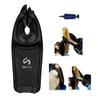 Inflatable Shampoo Funnel Cape for Washing Hair in Any Chair and Basin. Black Portable Tray Device to Use in Salon, at Home, Nursing Home or Hospital to Help Keep Clothes Dry! Pump Included! view 1