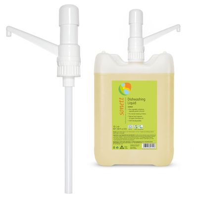 Sonett Bottling Laundry Detergent Pump, 2.6 Gal (10L) Canisters Easy Refill