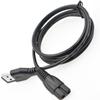 BOEEA Charger Cable Compatible with Meridian Grooming Electric Shaver Trimmer Replacement Charging Cable Power Cord Supply Adapter view 1
