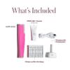 DERMAFLASH LUXE+ Sonic Dermaplaning Tool for Face Peach Fuzz Removal, Anti-Aging and Exfoliation, Pop Pink view 2