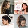20 Large Hair Clips for Thick Hair & Velvet Scrunchies  4.3" & 4" Big Claw Clips & 4.5" Soft Scrunchies Set  Strong Hold, Matte/Glossy Neutral Colors  Stylish Christmas Gift Pack Women & Girls view 2